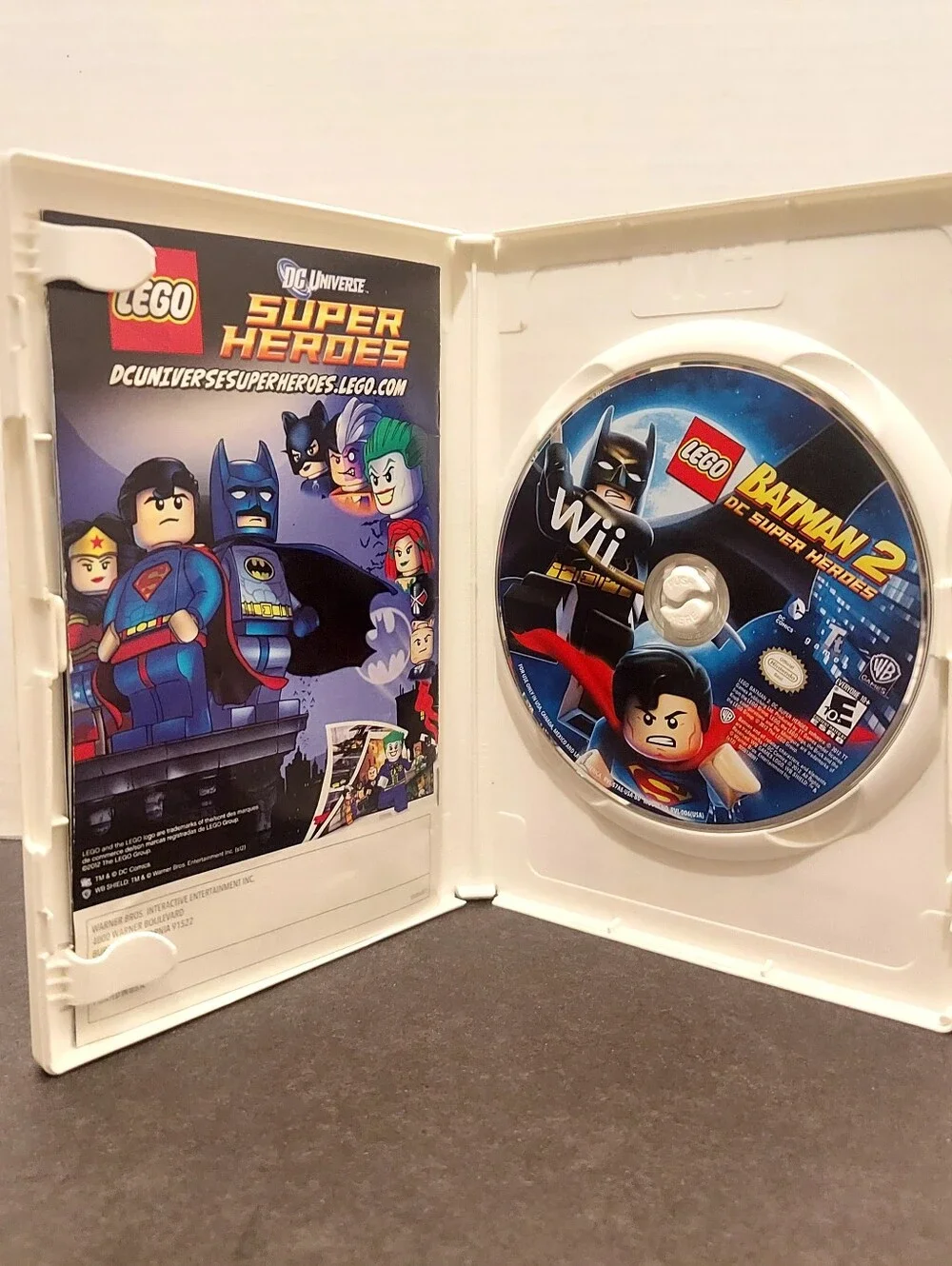 lego batman 2 wii Lego Batman 2 DC super Heroes nintendo wii complete w manual